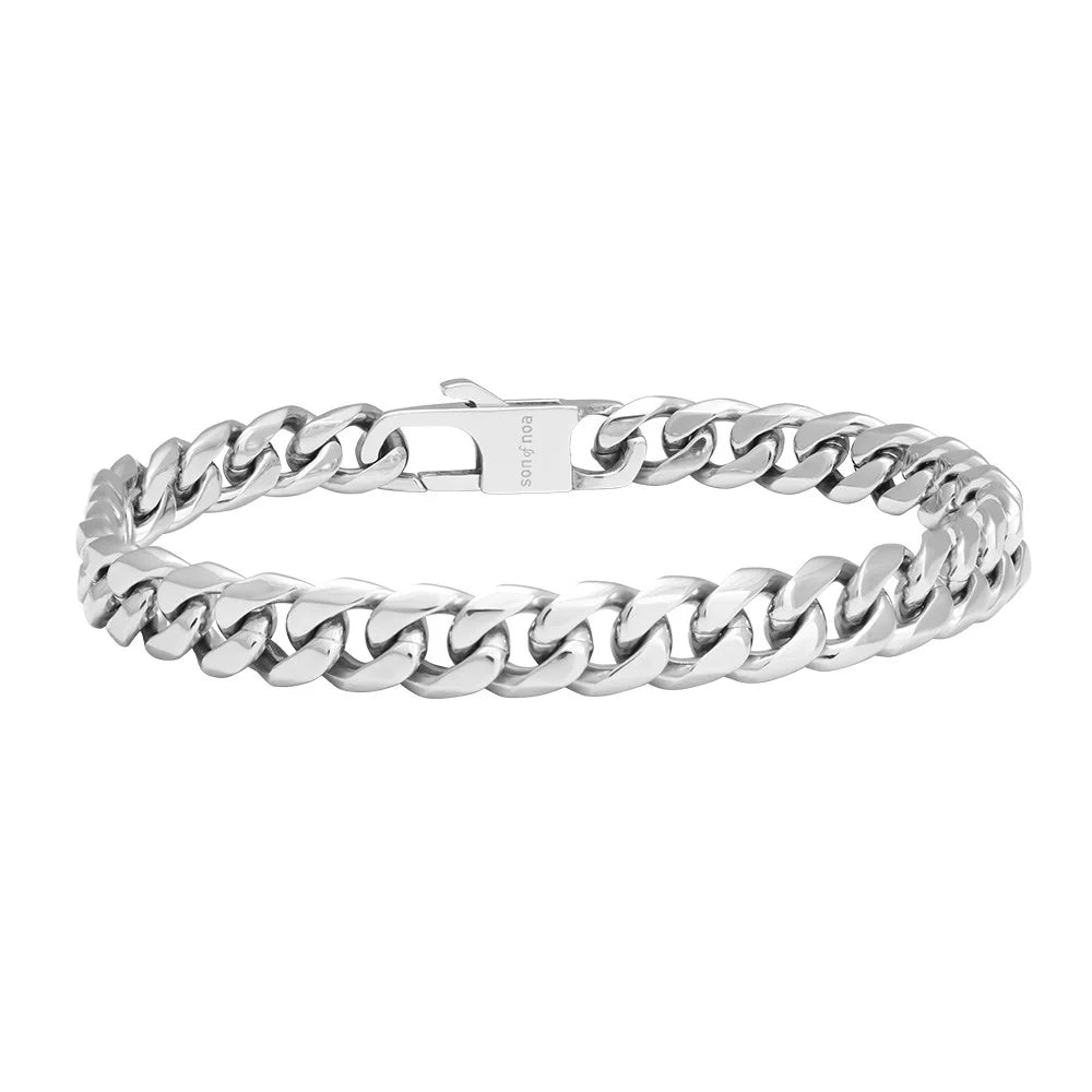 SON of noa armbånd stål blank