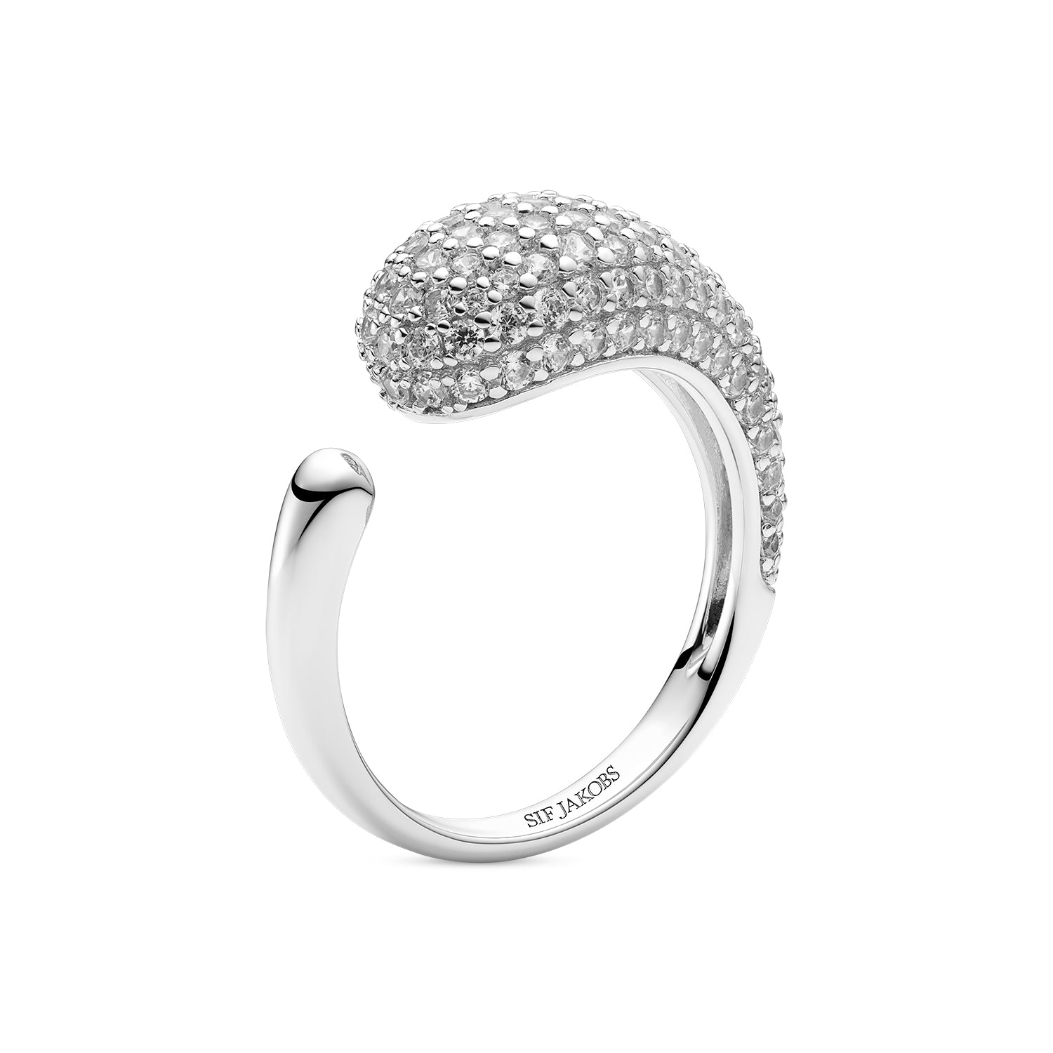 Ring Goccia Piccolo Sølv