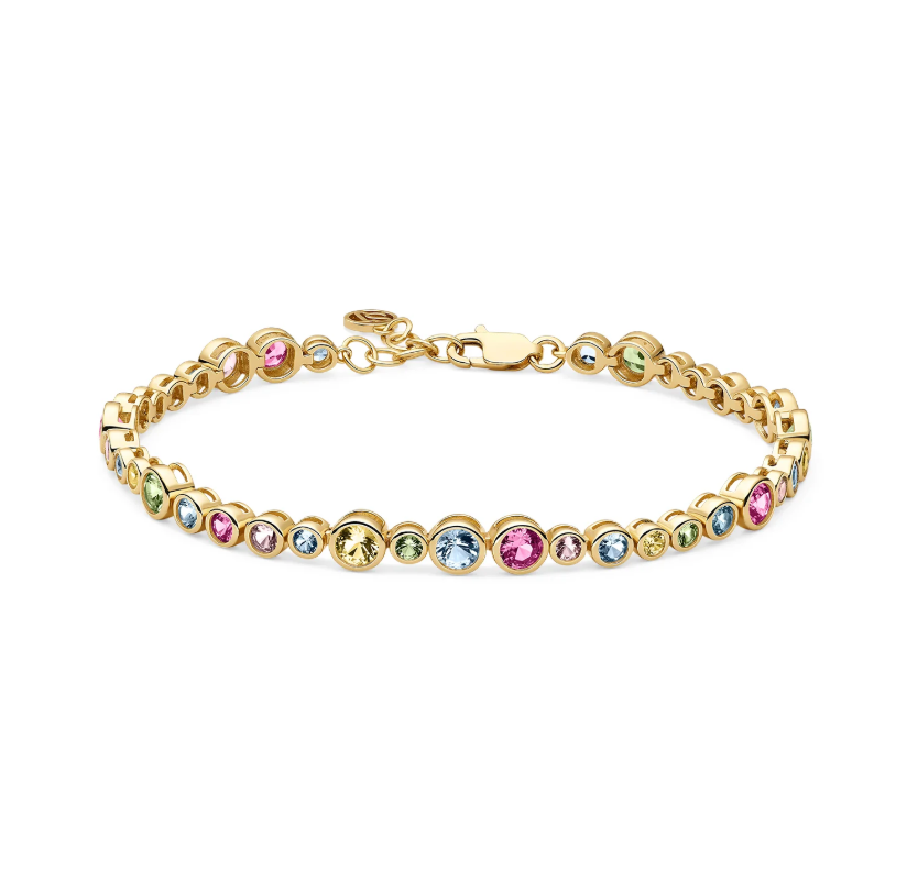 Armbånd Sardinien Altro Forgyldt multi