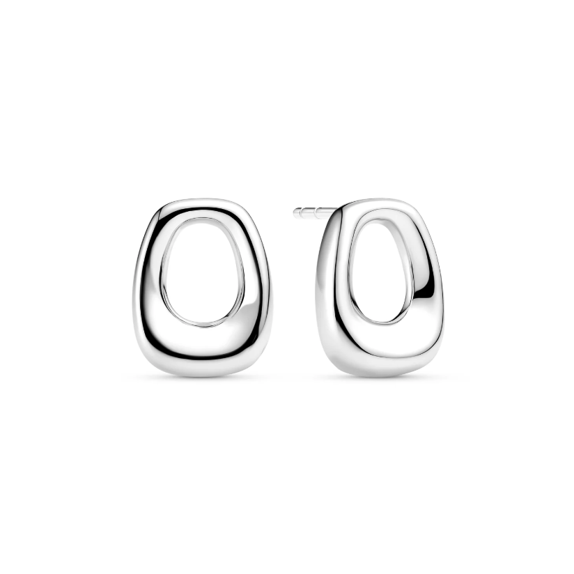 Øreringe Borsa Parvus Sølv