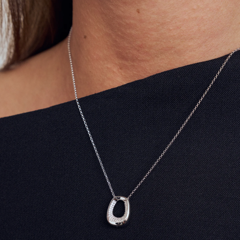 Halskæde Borsa Piccolo Sølv