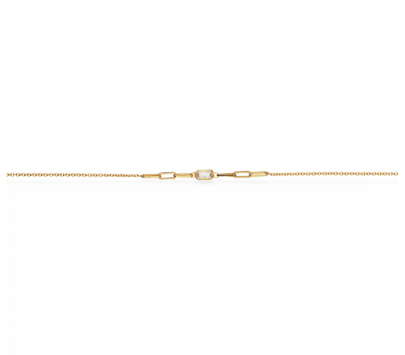 Armbånd, links m. zirkon