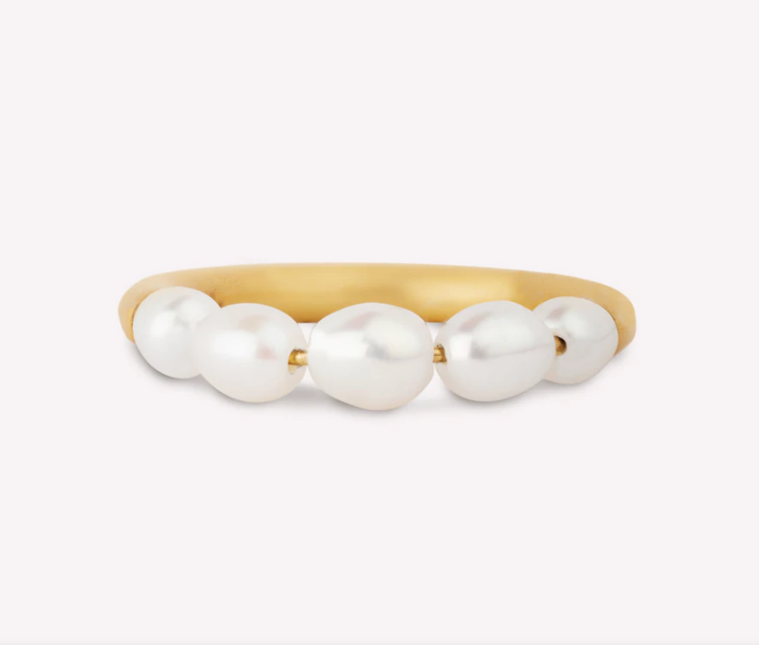Aura Forgyldt Ring