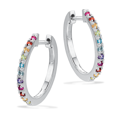 SoHo øreringe m. zirkonia