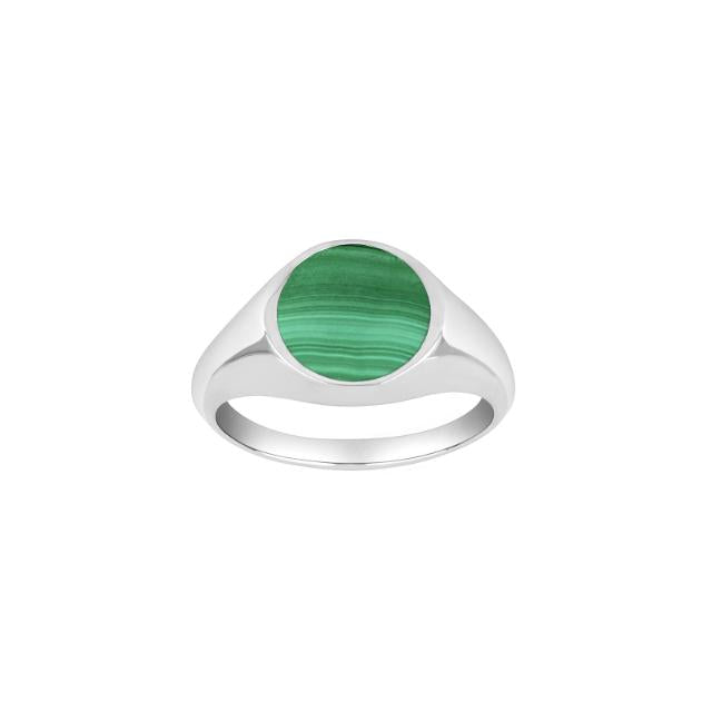 SON of Noa Sølv ring m. malakit