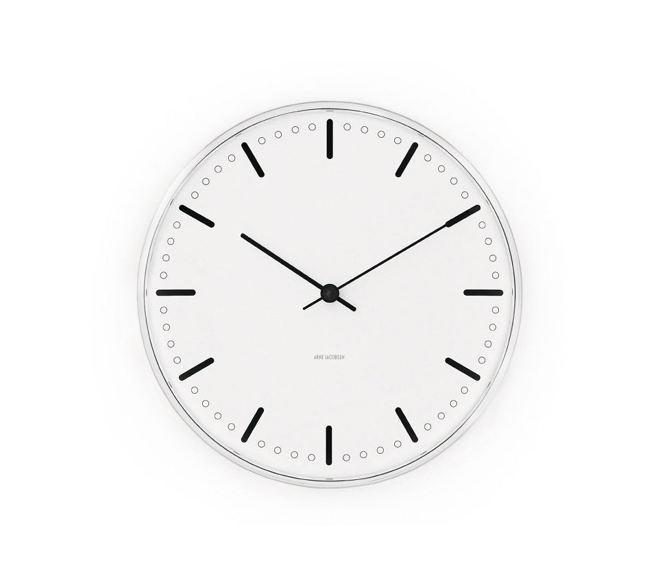 City Hall vægur Ø16cm 43621 - Sct. Mathias Ure & Guld