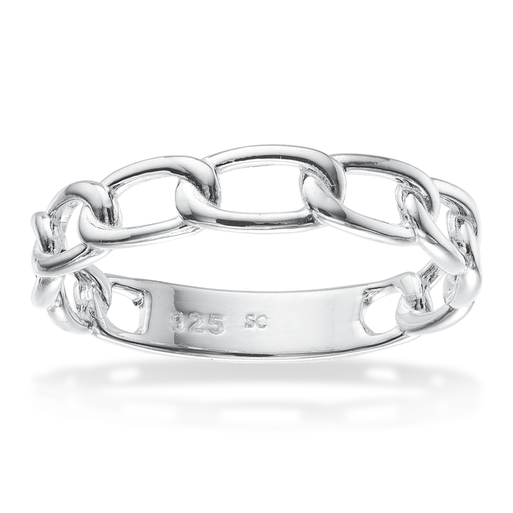 RING PANZER SØLV