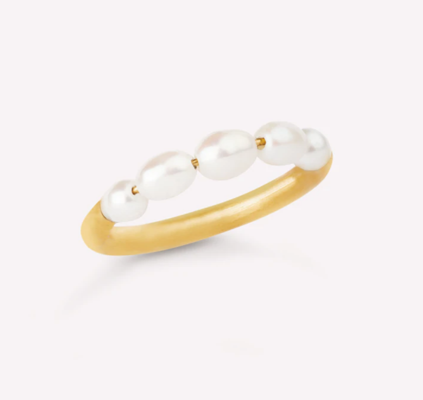 Aura Forgyldt Ring