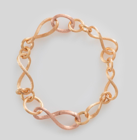 Love armbånd lille - Sct. Mathias Ure & Guld