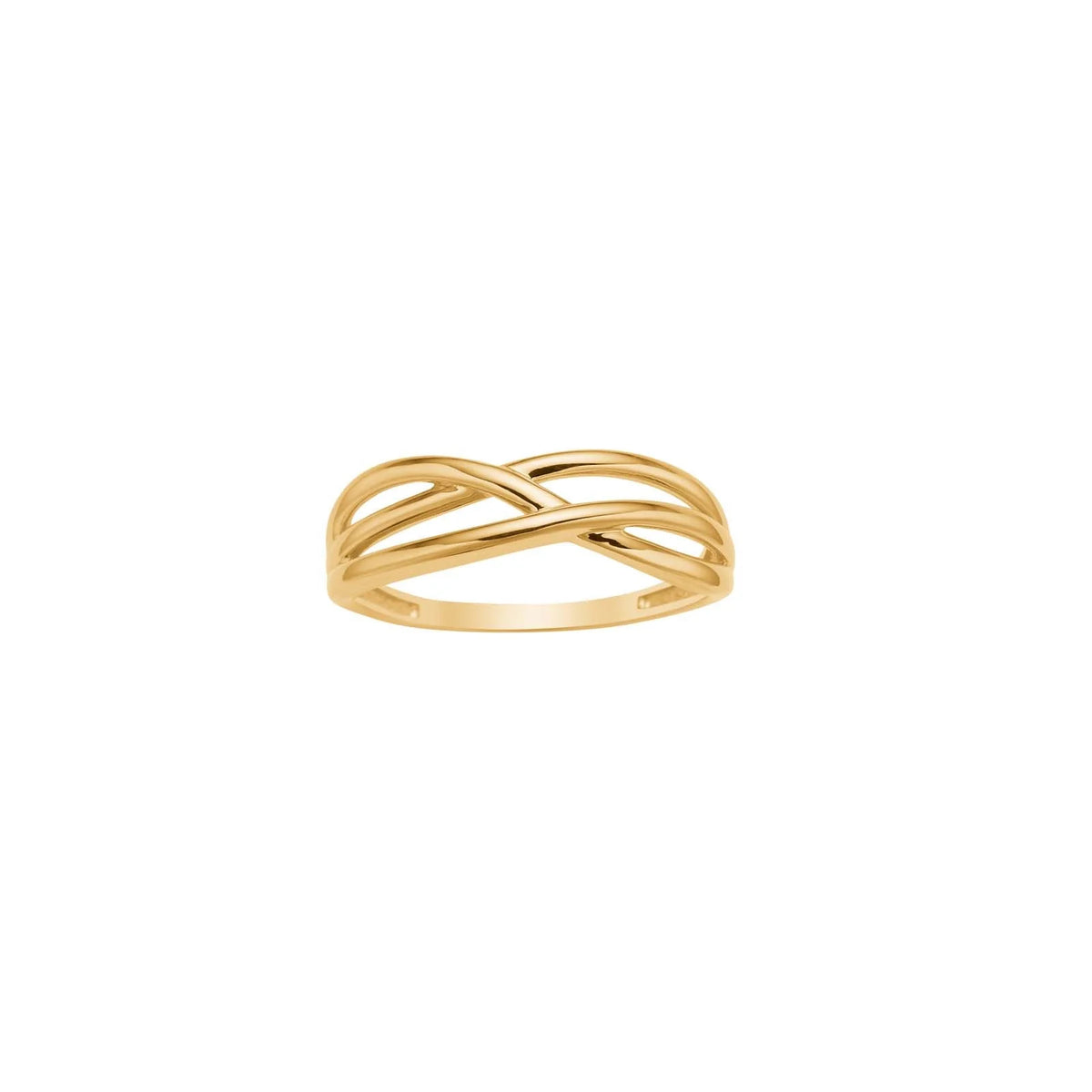 Ring i 8 kt. guld