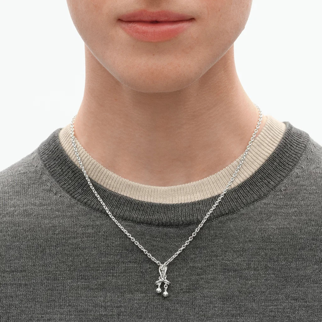 Georg Jensen WEFT vedhæng i sølv
