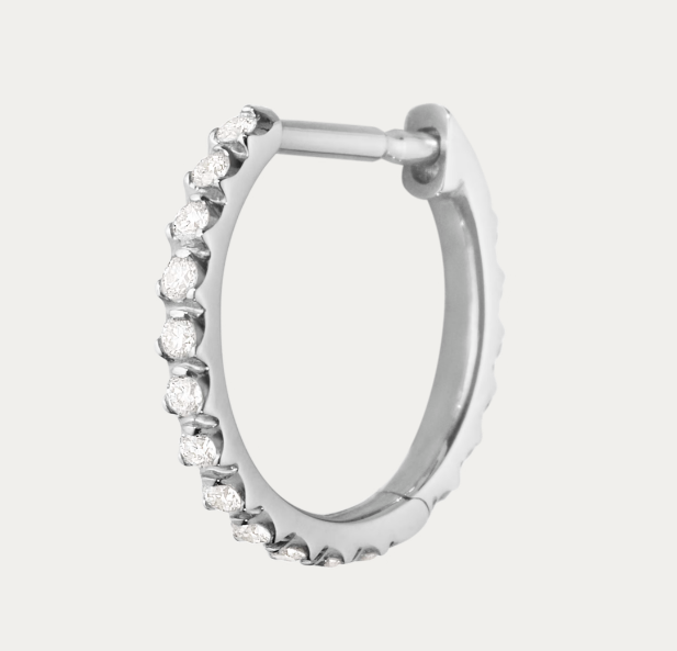 GEORG JENSEN SIGNATURE DIAMONDS, ørering, enkel