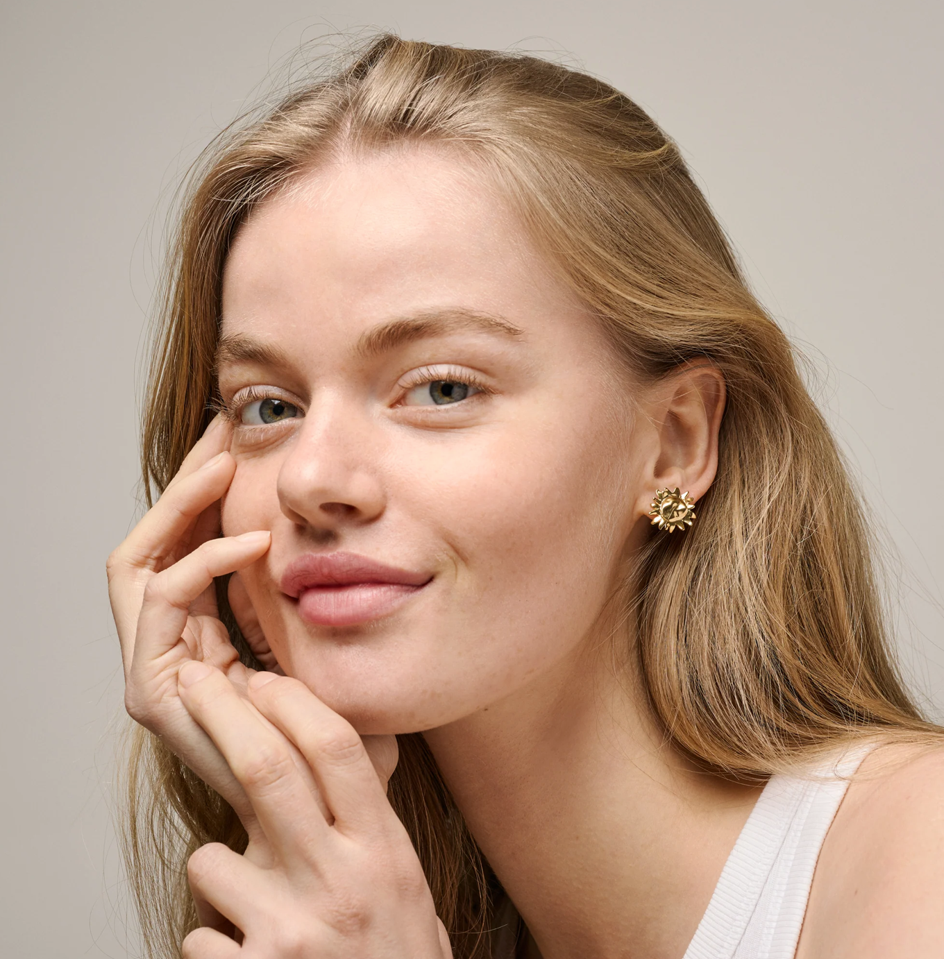 Large Sunshine ørestikker