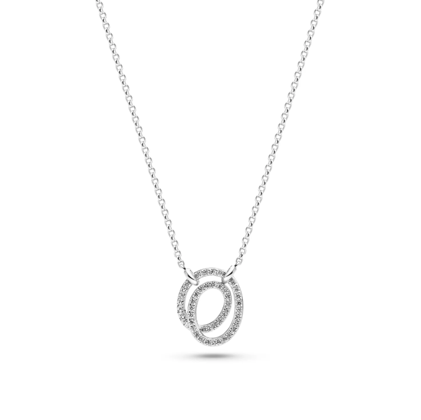 Halskæde Spirale Due Sølv