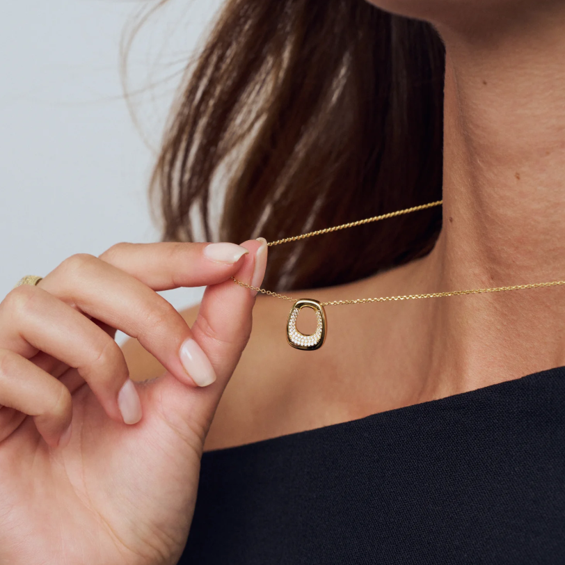 Halskæde Borsa Forgyldt