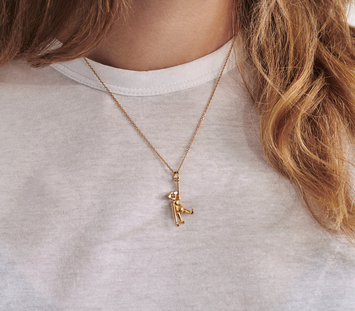 Kay Bojesen Aben i massiv 9 karat guld