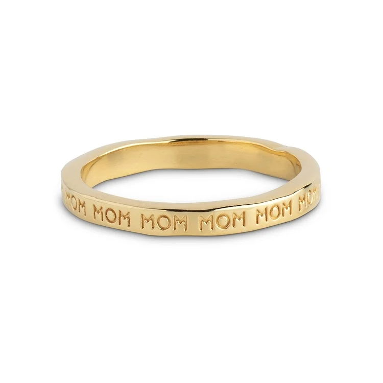 Enamel Copenhagen Mom Ring – Forgyldt