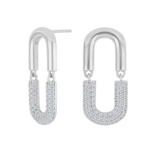 Rhd. Sølv ørehængere KORANOR