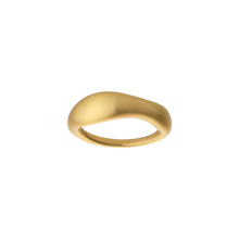 Ocean Flow forgyldt ring