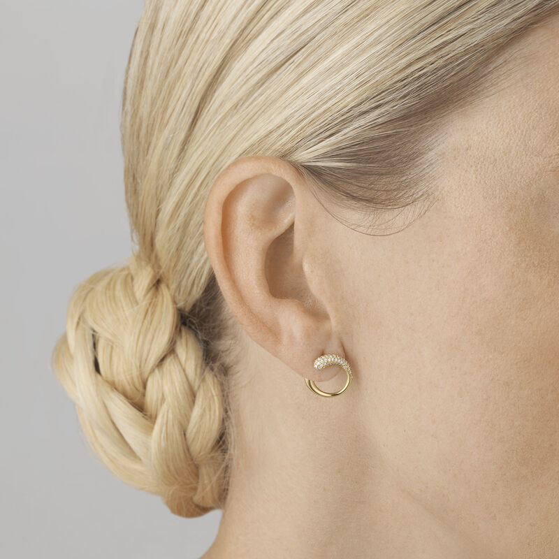 Mercy øreringe - Pavé 18 kt. - Sct. Mathias Ure & Guld