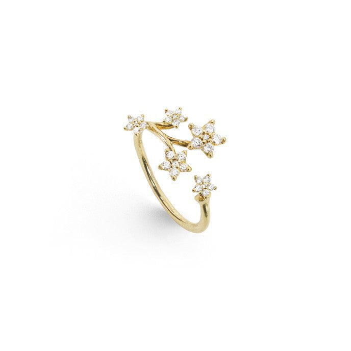 Shooting Stars ring A2865-401 - Sct. Mathias Ure & Guld