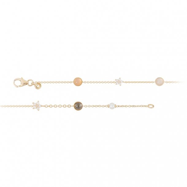 Shooting Stars bracelet C0073-403 - Sct. Mathias Ure & Guld