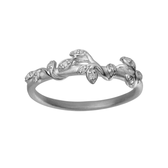 Jungle Ivy Ring, Sølv - Sct. Mathias Ure & Guld