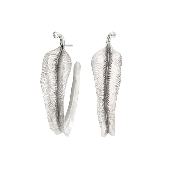 Leaves earrings A2870-301 - Sct. Mathias Ure & Guld