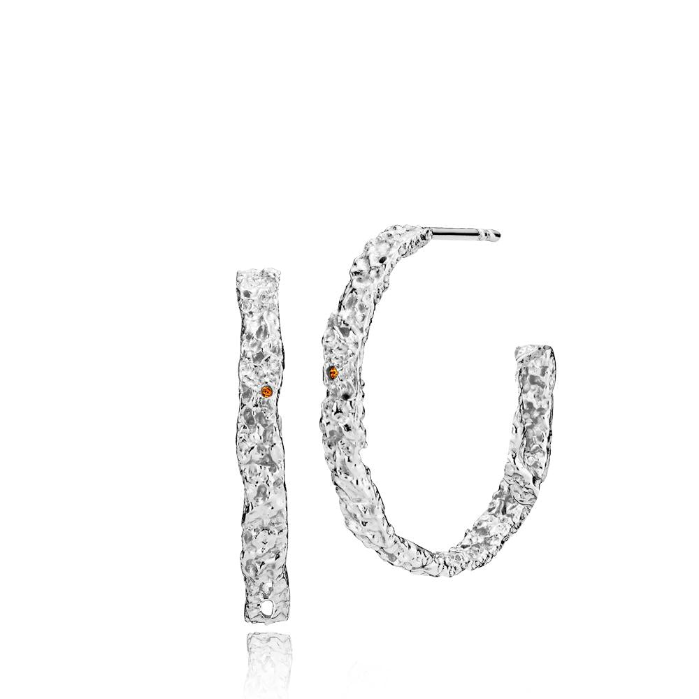 Silke by sistie, creoler sølv - Sct. Mathias Ure & Guld